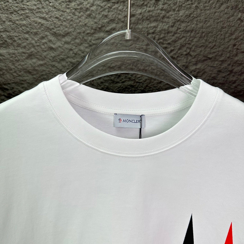New large letter printed logo couple's short sleeved T-shirt