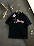 New round neck high-end pure cotton short sleeved T-shirt
