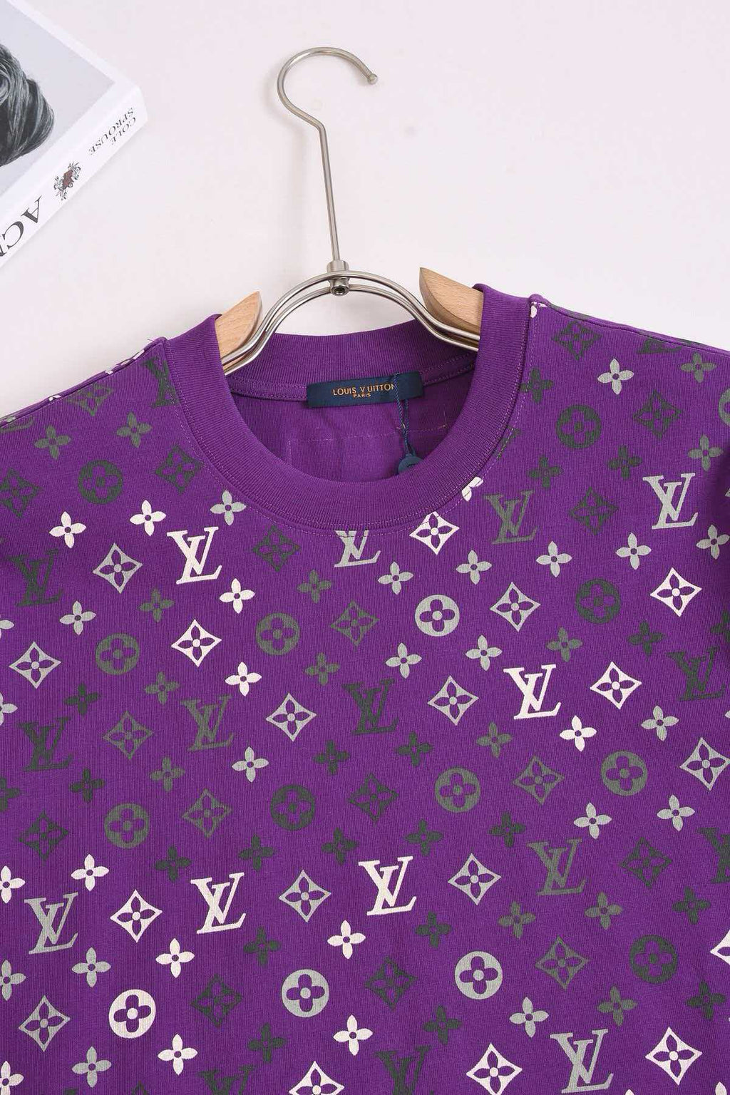 Spring and summer new embroidered printed short sleeved T-shirt