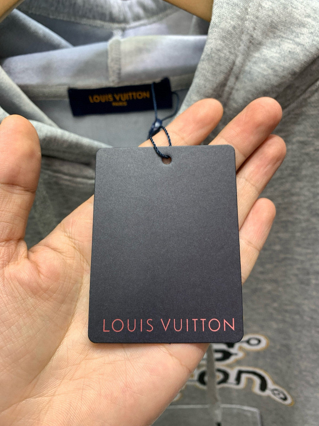 Double stranded cotton hoodie