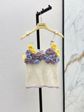 25 new handmade flower decoration small sling