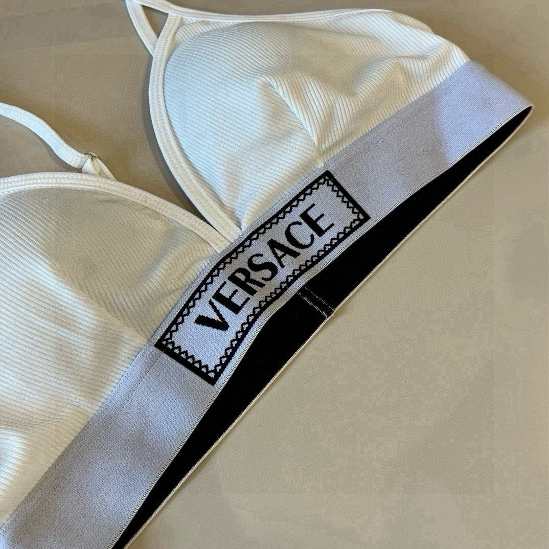 25 Summer New Ribbon Bikini Two-Piece Swimsuit Set