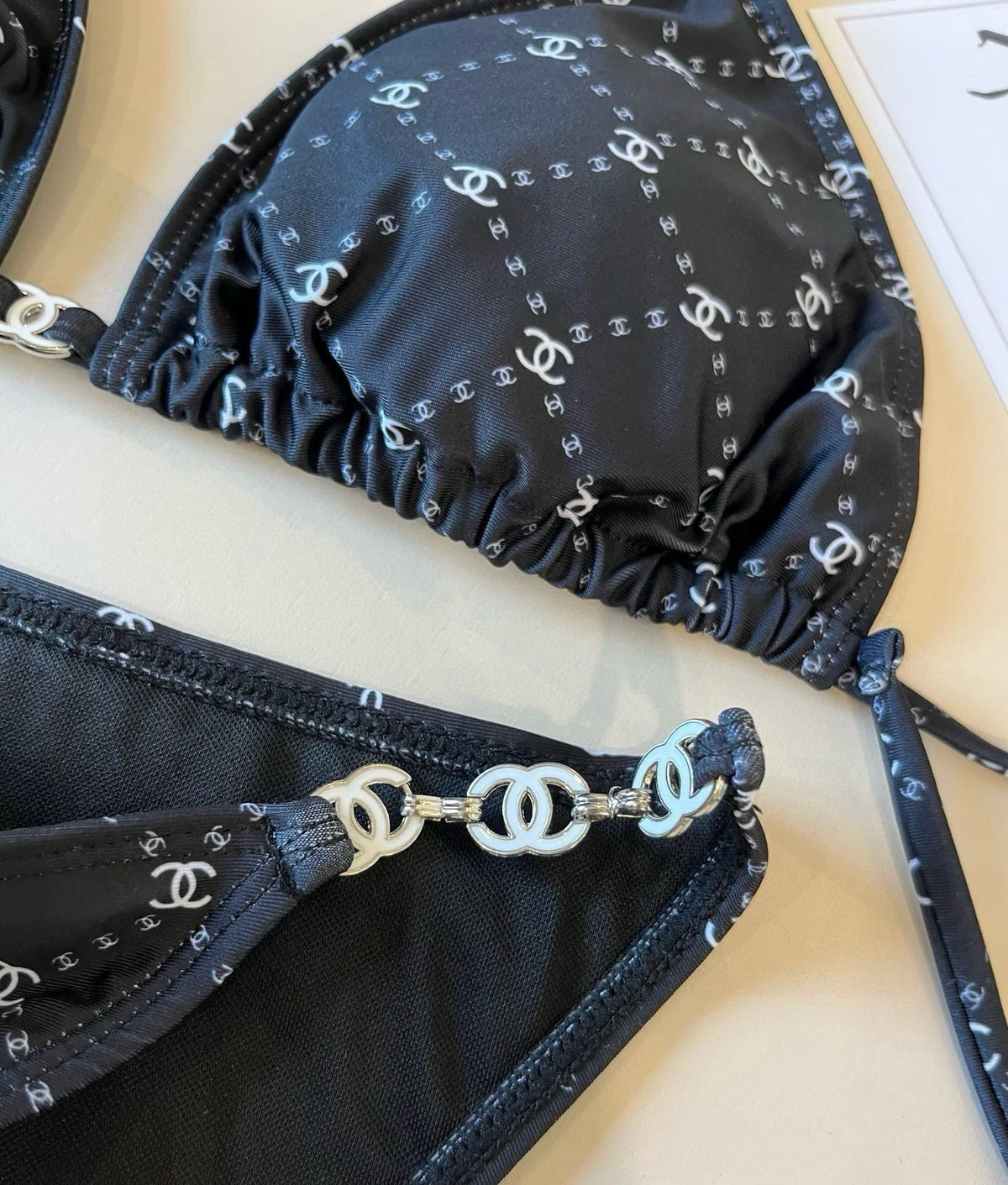 25 logo bikini swimsuit