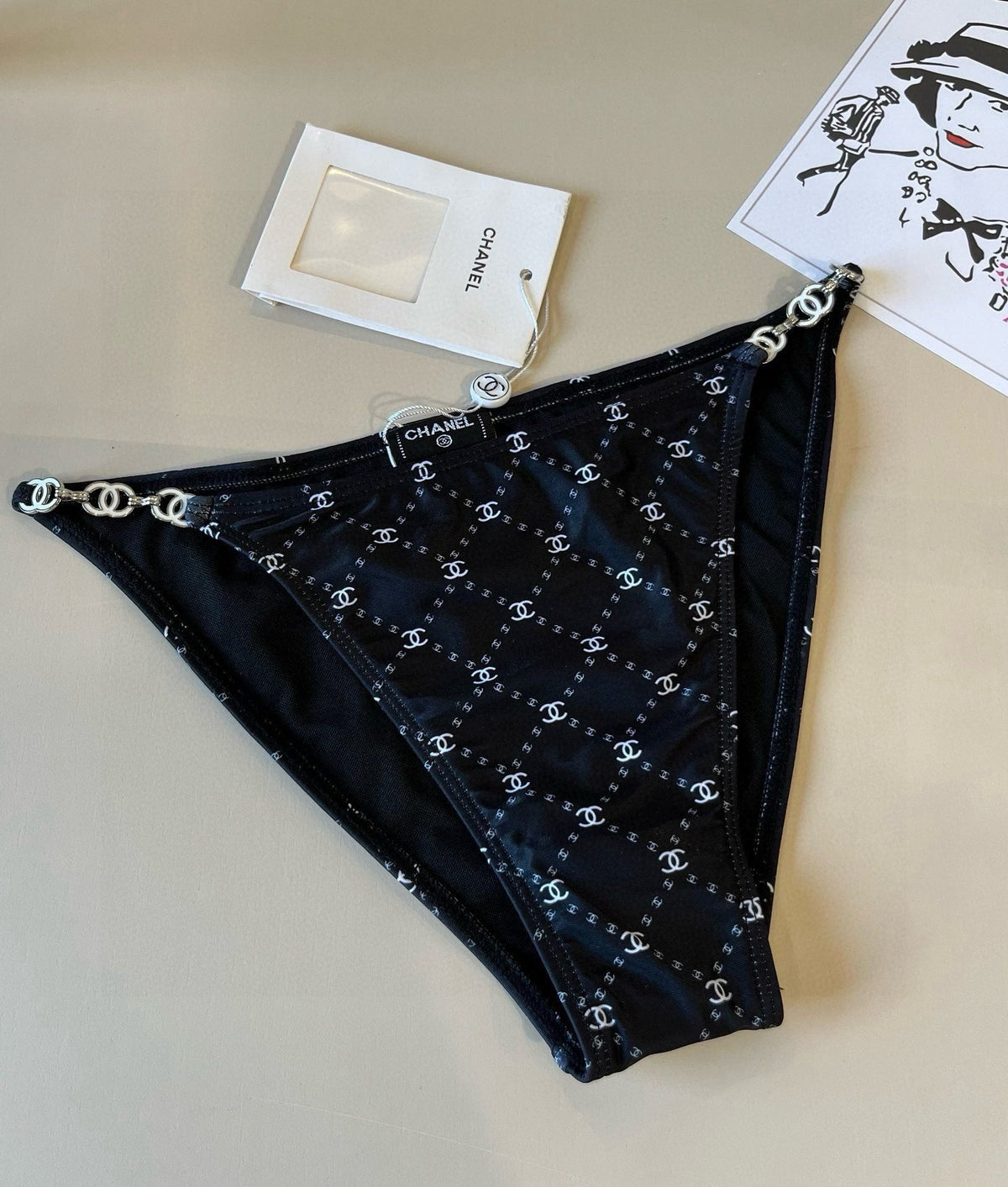 25 logo bikini swimsuit
