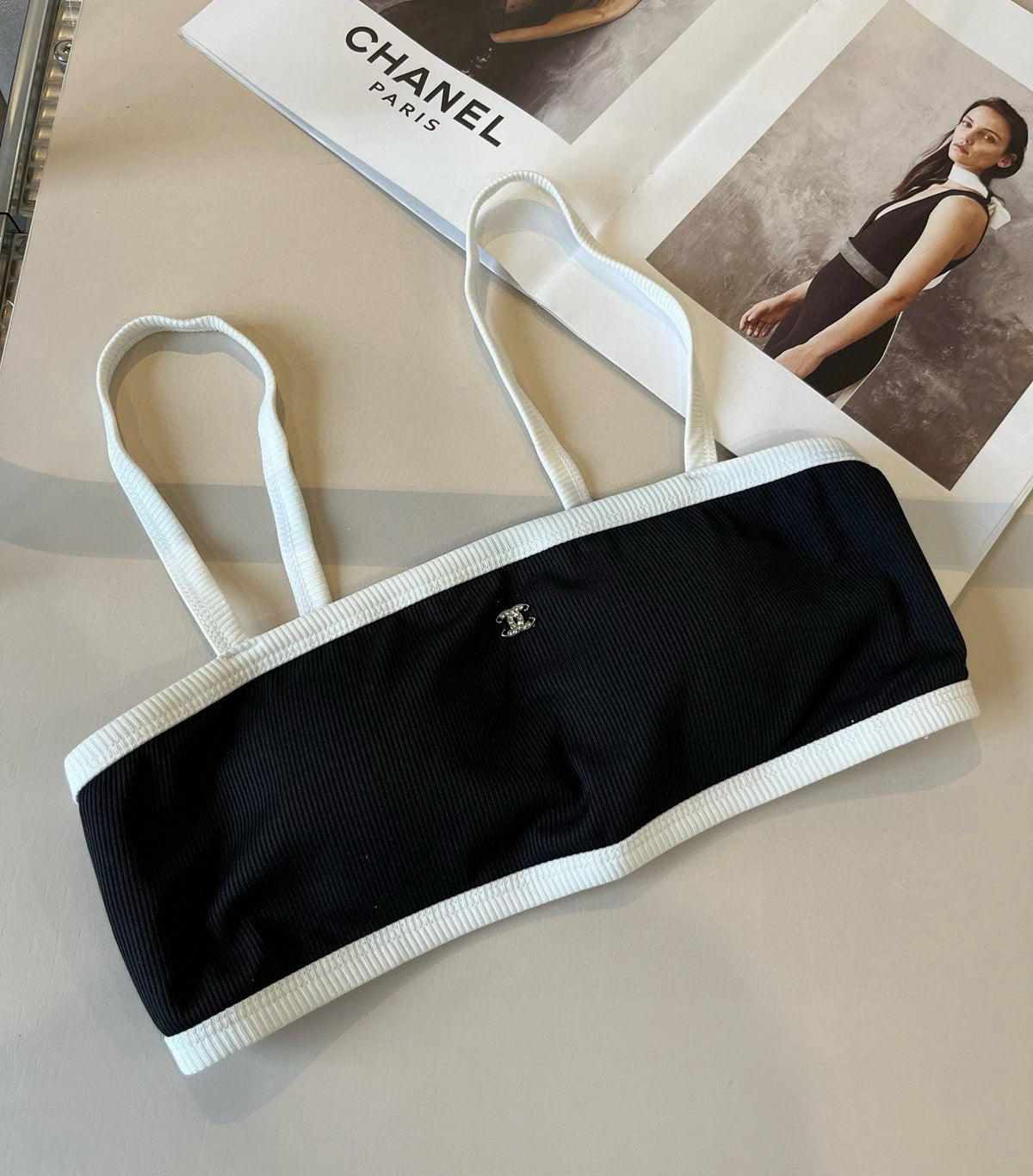C 25 logo bikini swimsuit