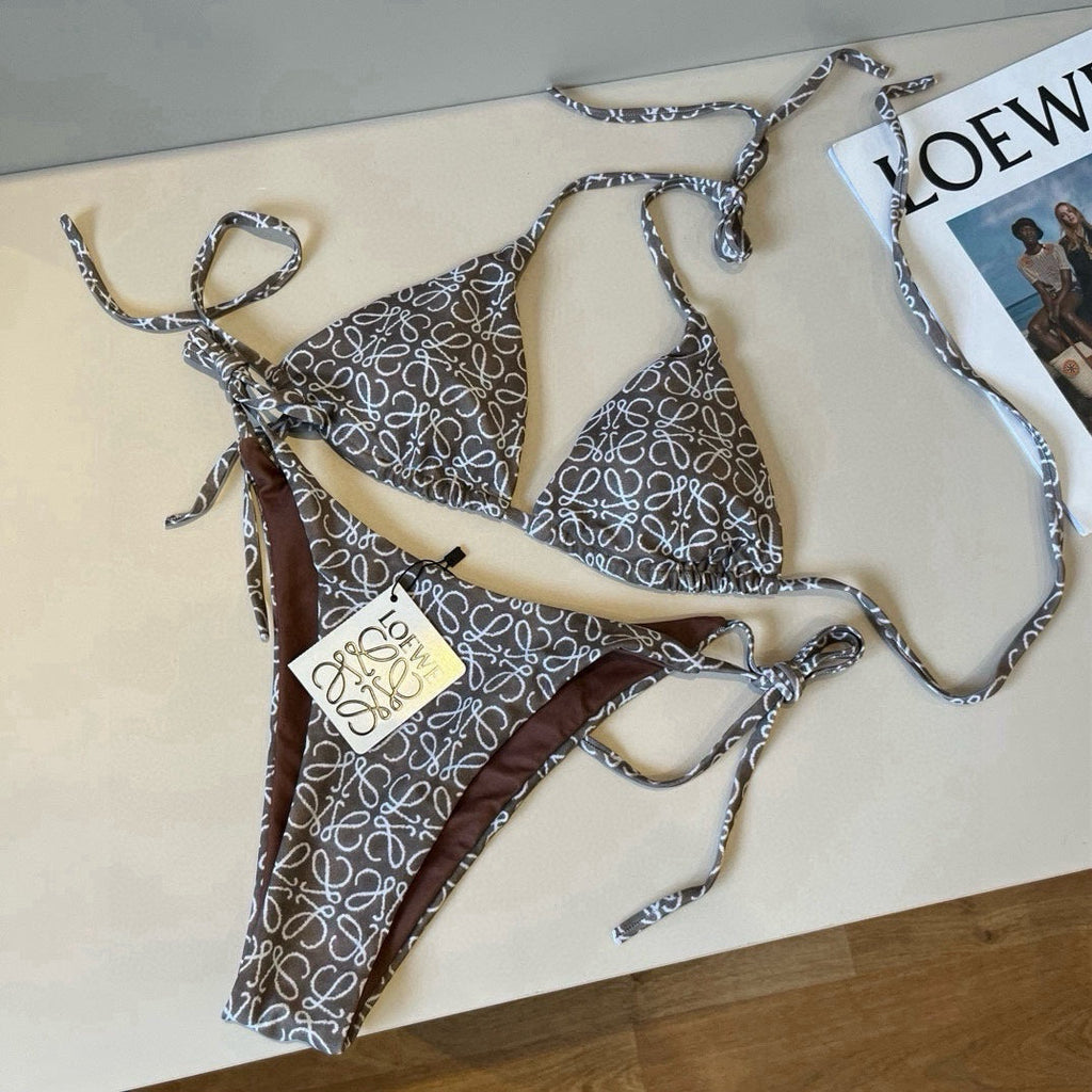 25 Printed bikini swimsuit