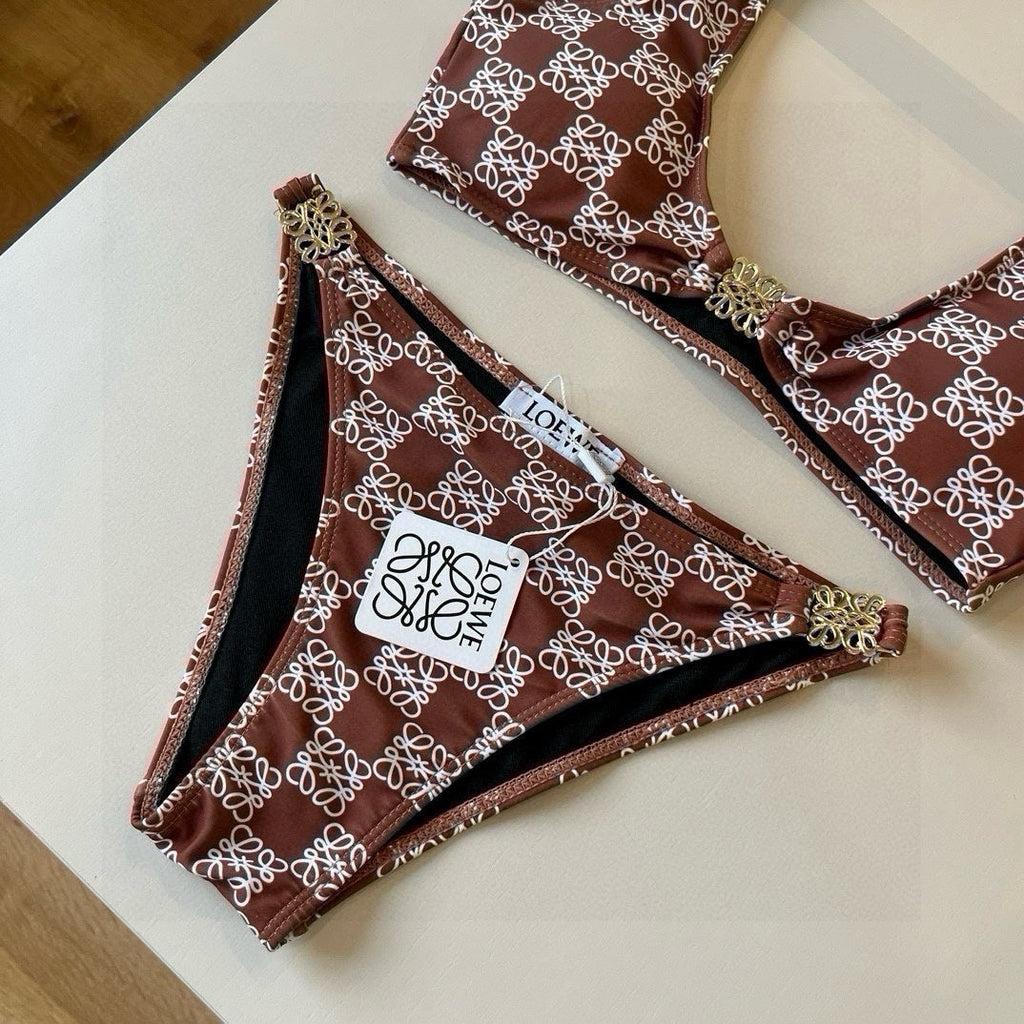 25 New style printed swimsuit