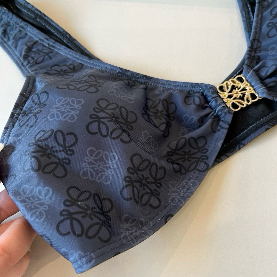 25 New style printed swimsuit