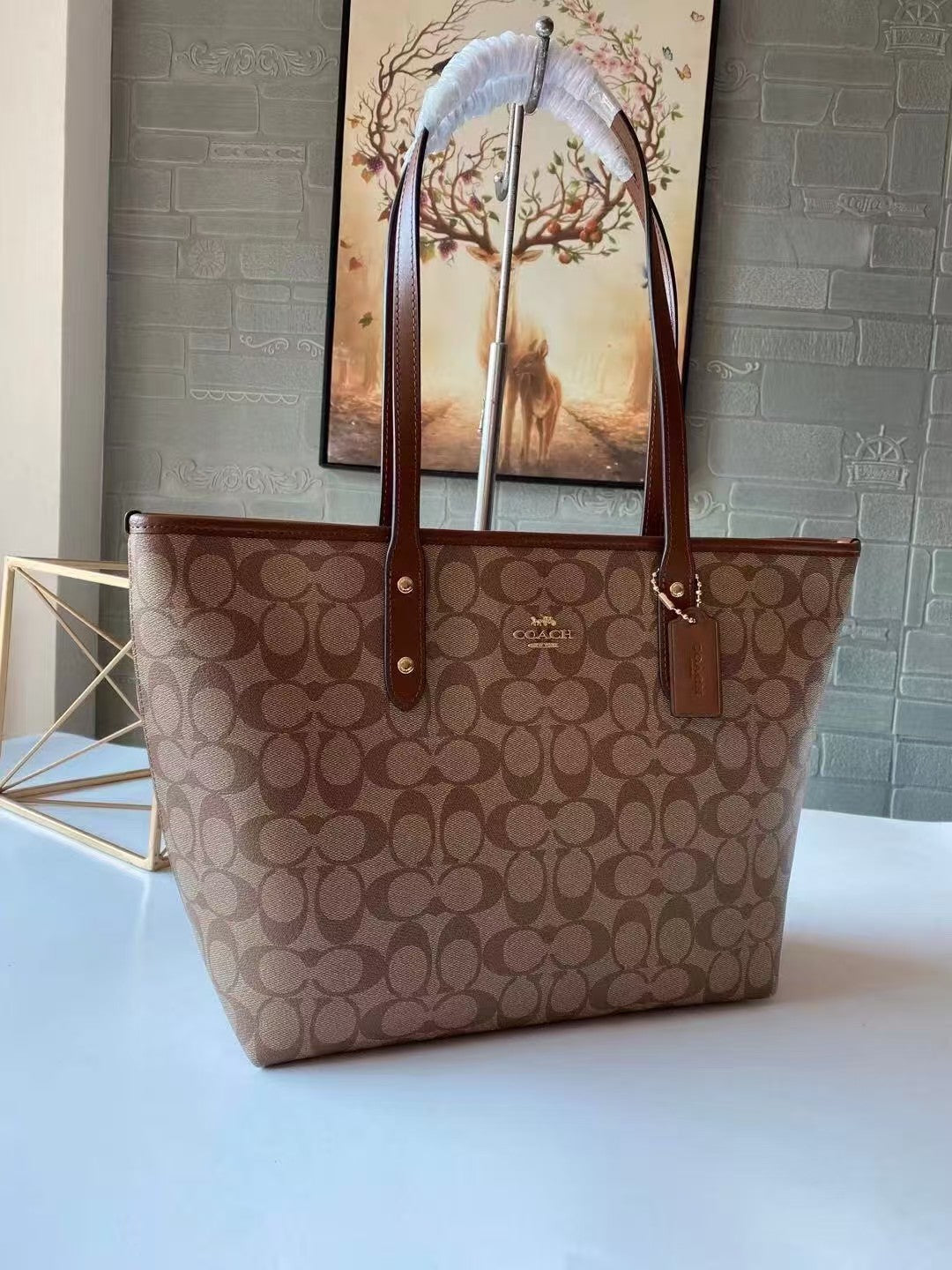 Shoulder bag, large capacity mommy bag