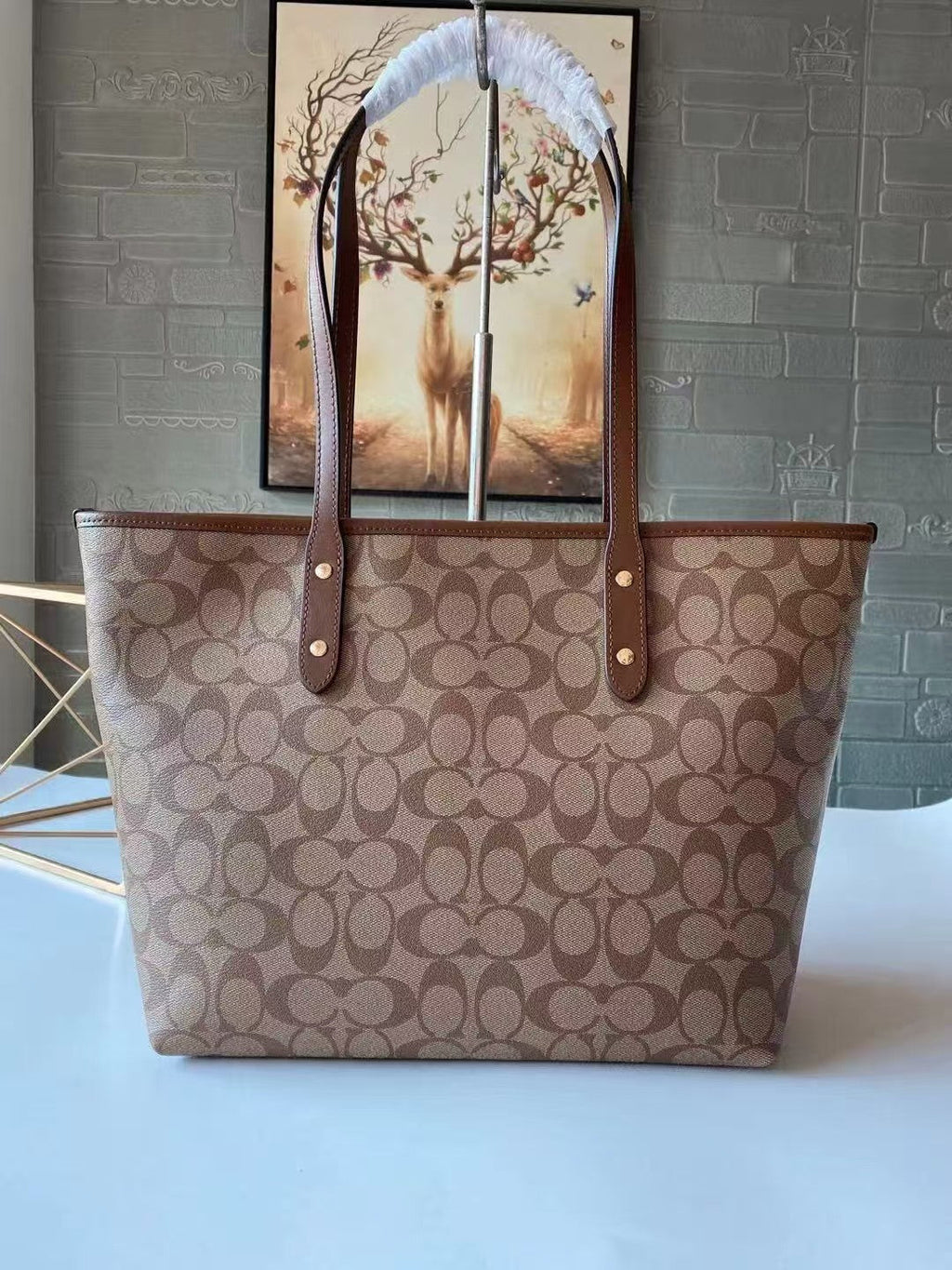 Shoulder bag, large capacity mommy bag