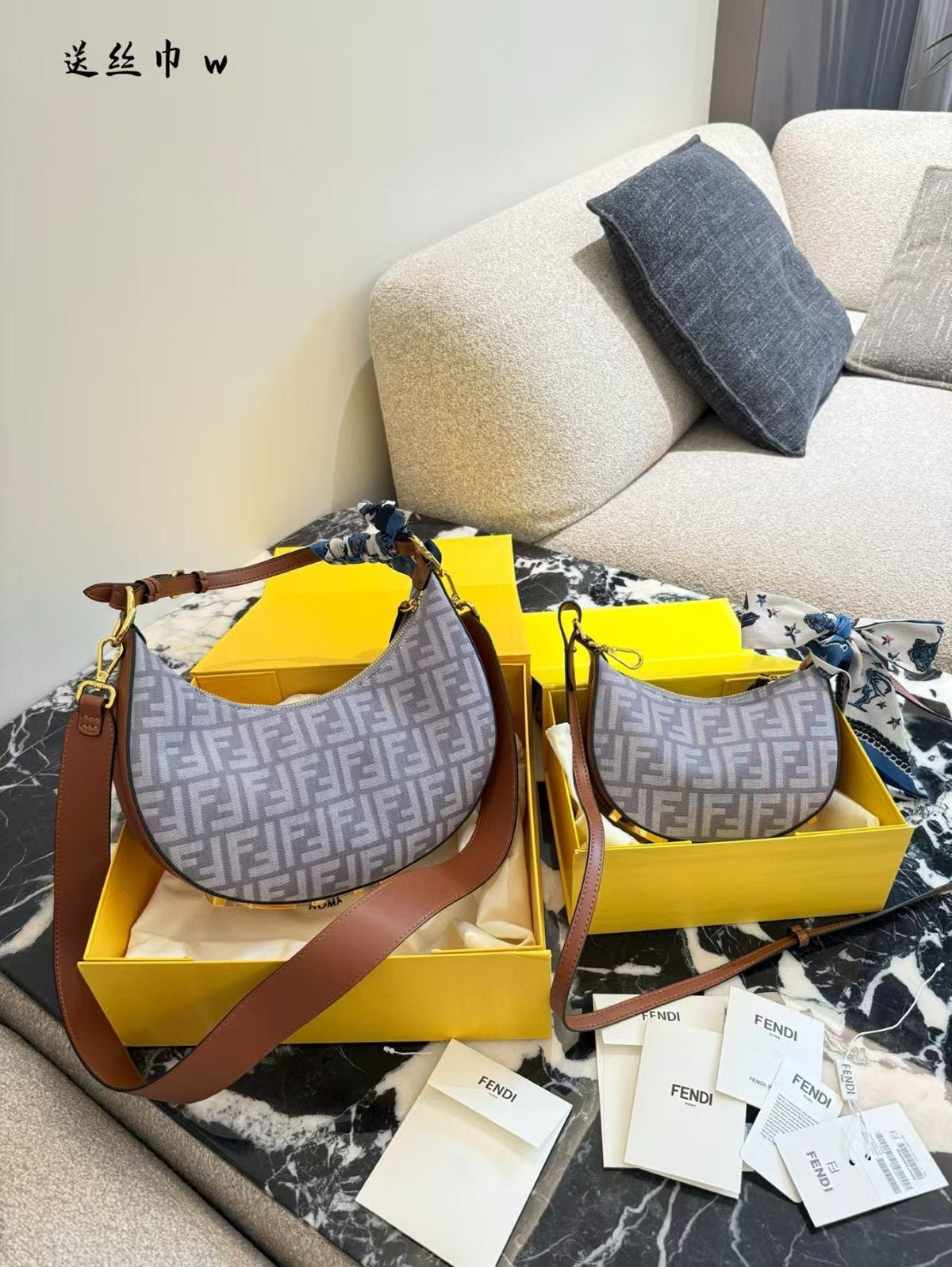 Cowboy Crescent Bag