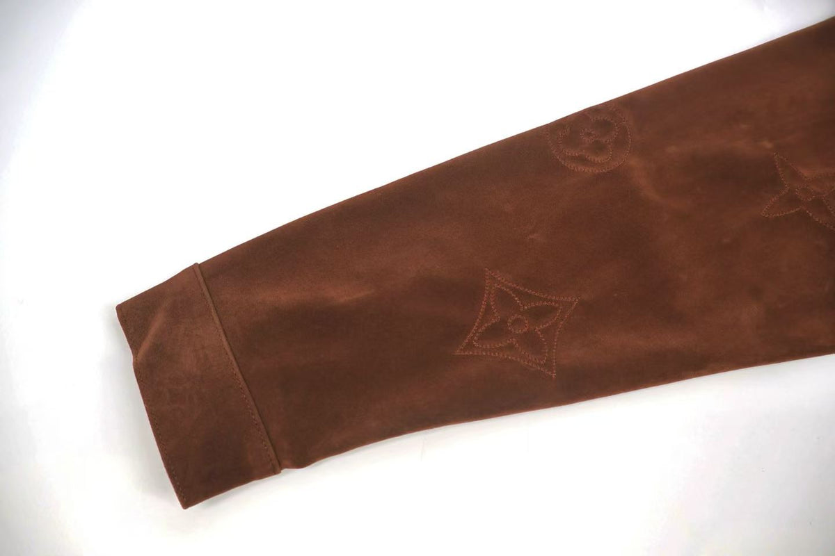 3D embroidery 🪡 logo long-sleeved jacket shirt
