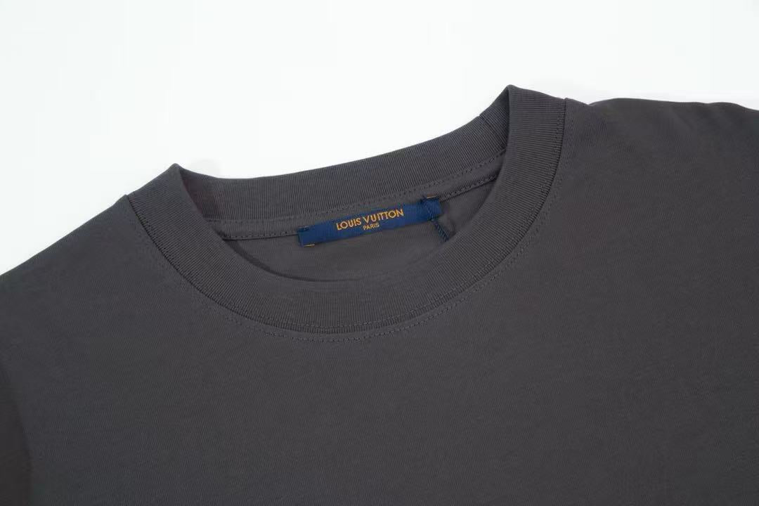 MONOGRAM GRADIENT BLACK WHITE T SHIRT