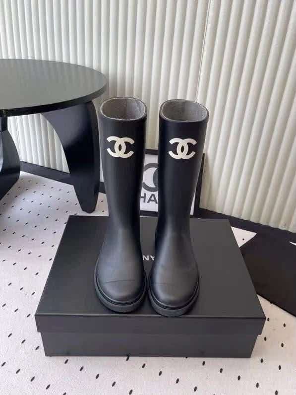 Color blocked long boots