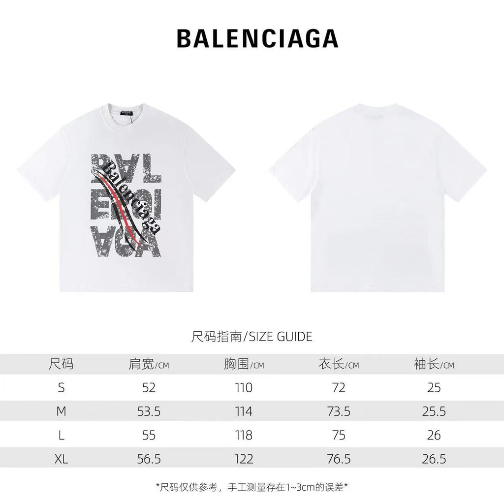New letter printed short shirt