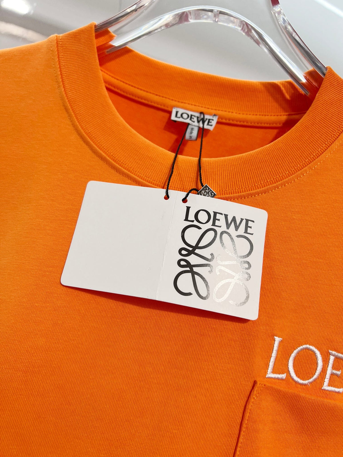 New original fabric splicing pocket T-shirt