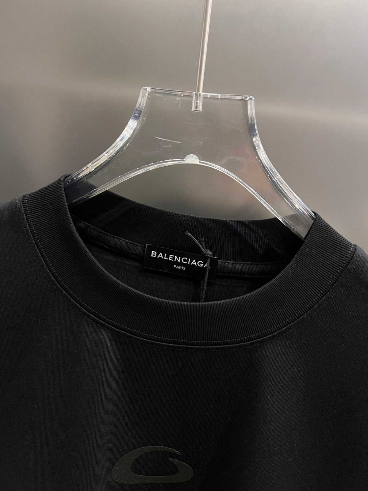 Customized double yarn plain cotton short sleeved T-shirt