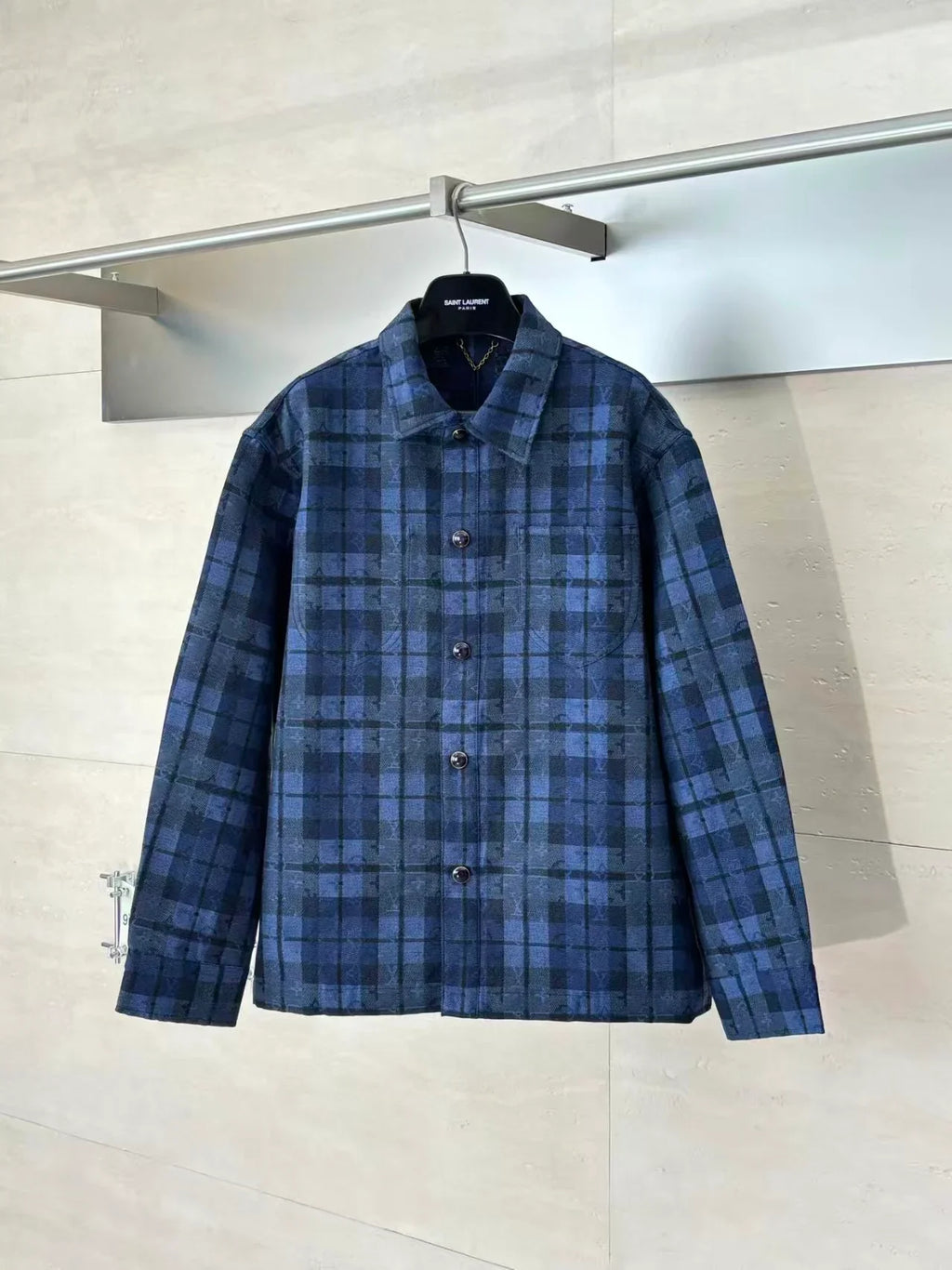 New plaid jacquard jacket
