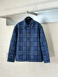 New plaid jacquard jacket