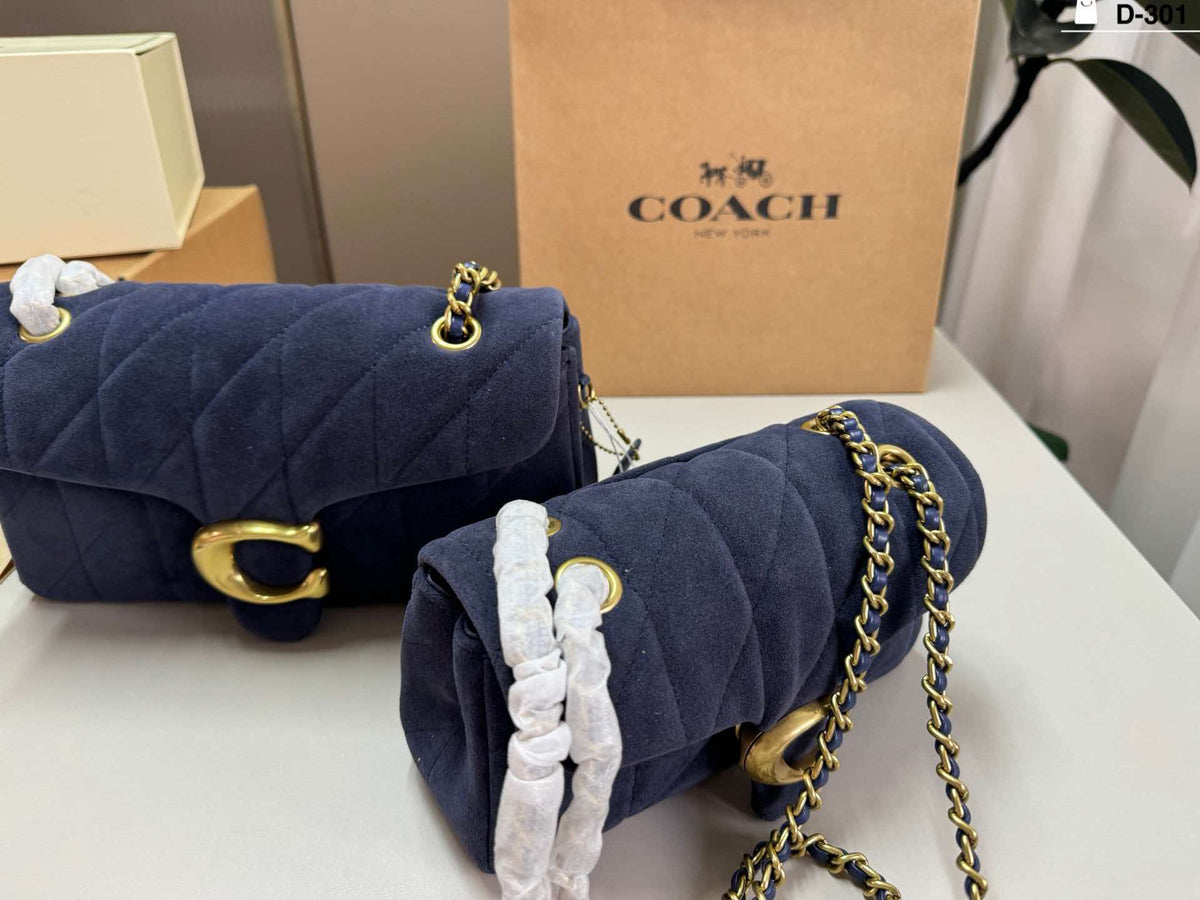 Suede wine god chain bag