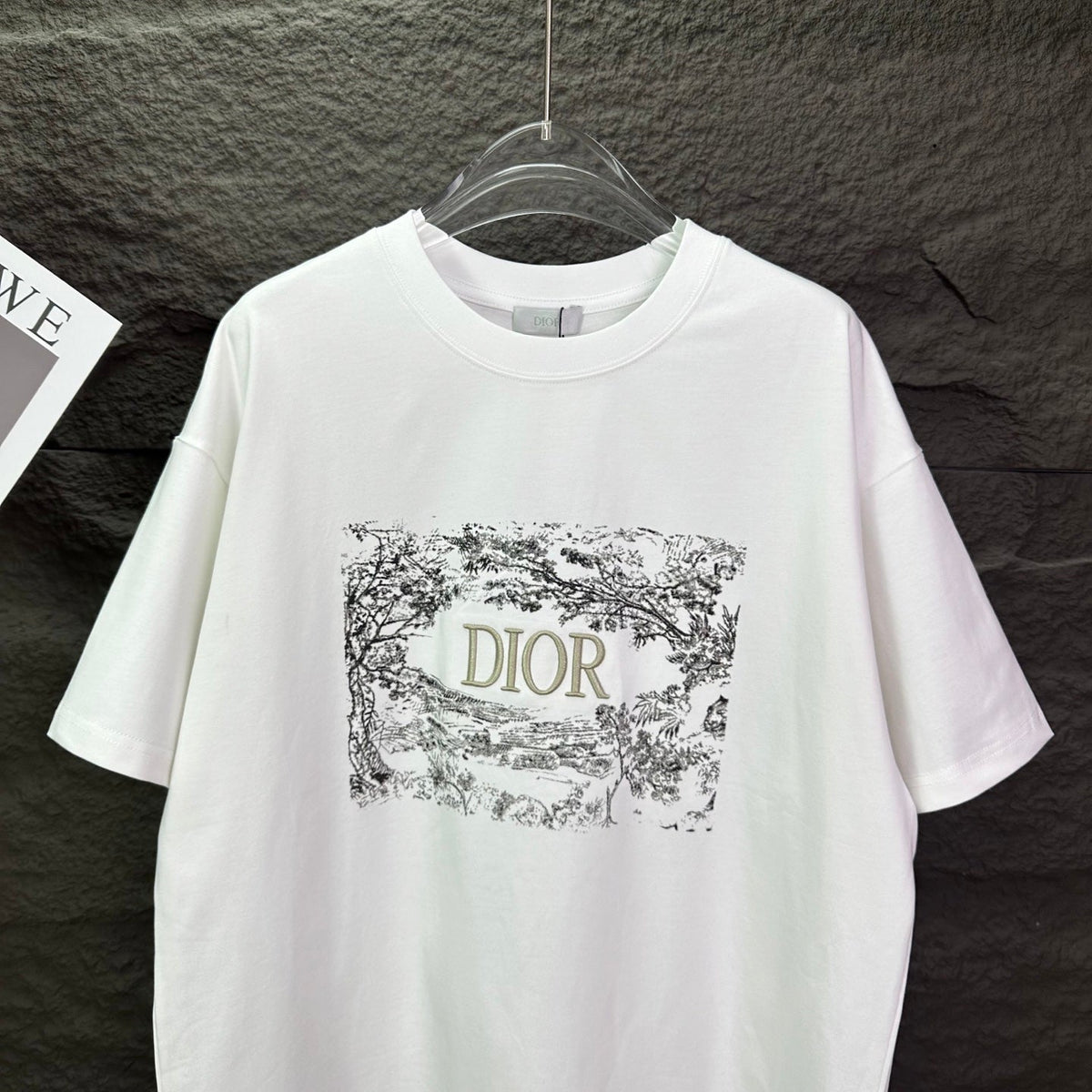 New Embroidery 🪡 Letter logo couple's short sleeved T-shirt