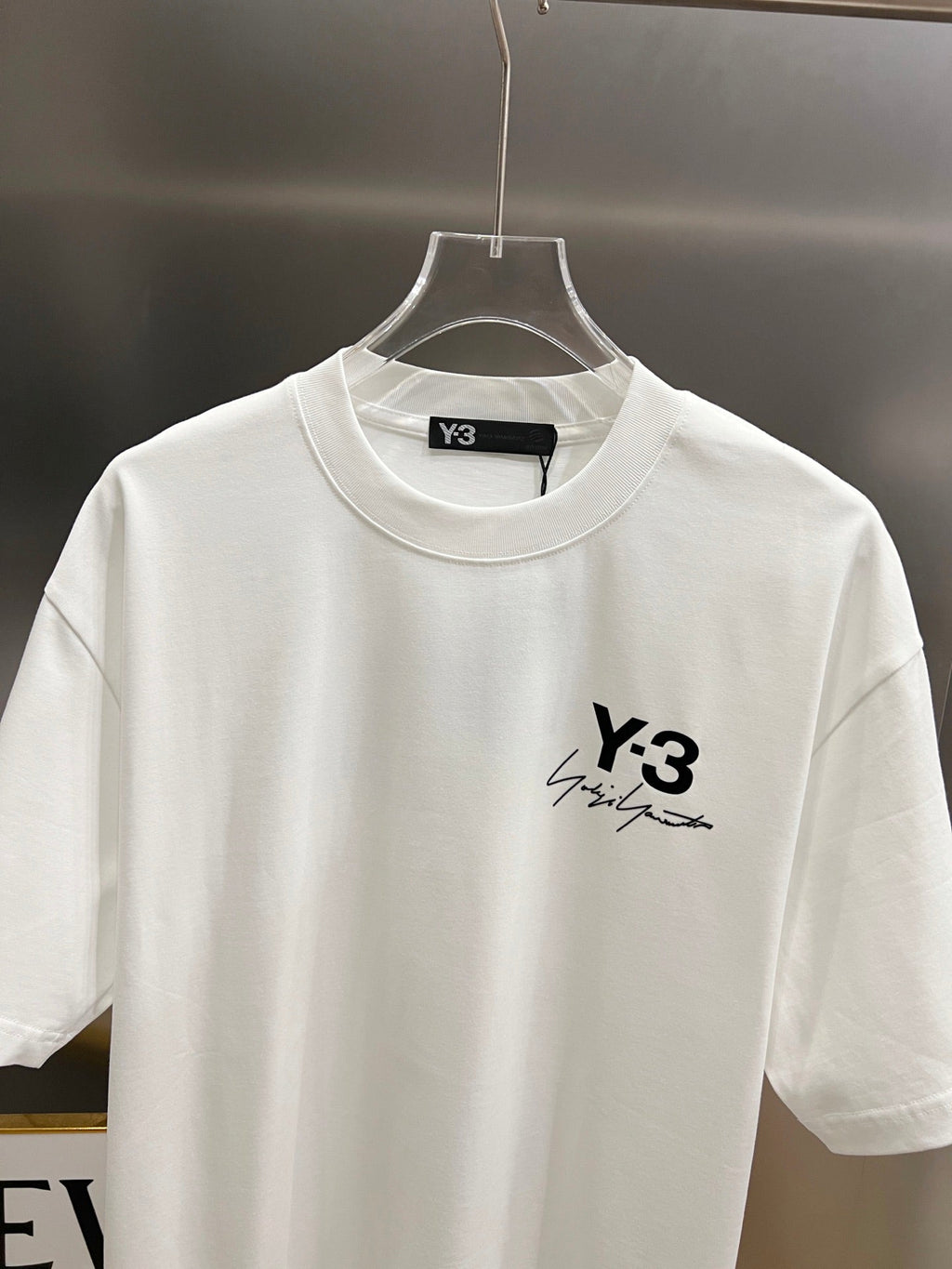 Signature letter 3D craft short sleeved T-shirt