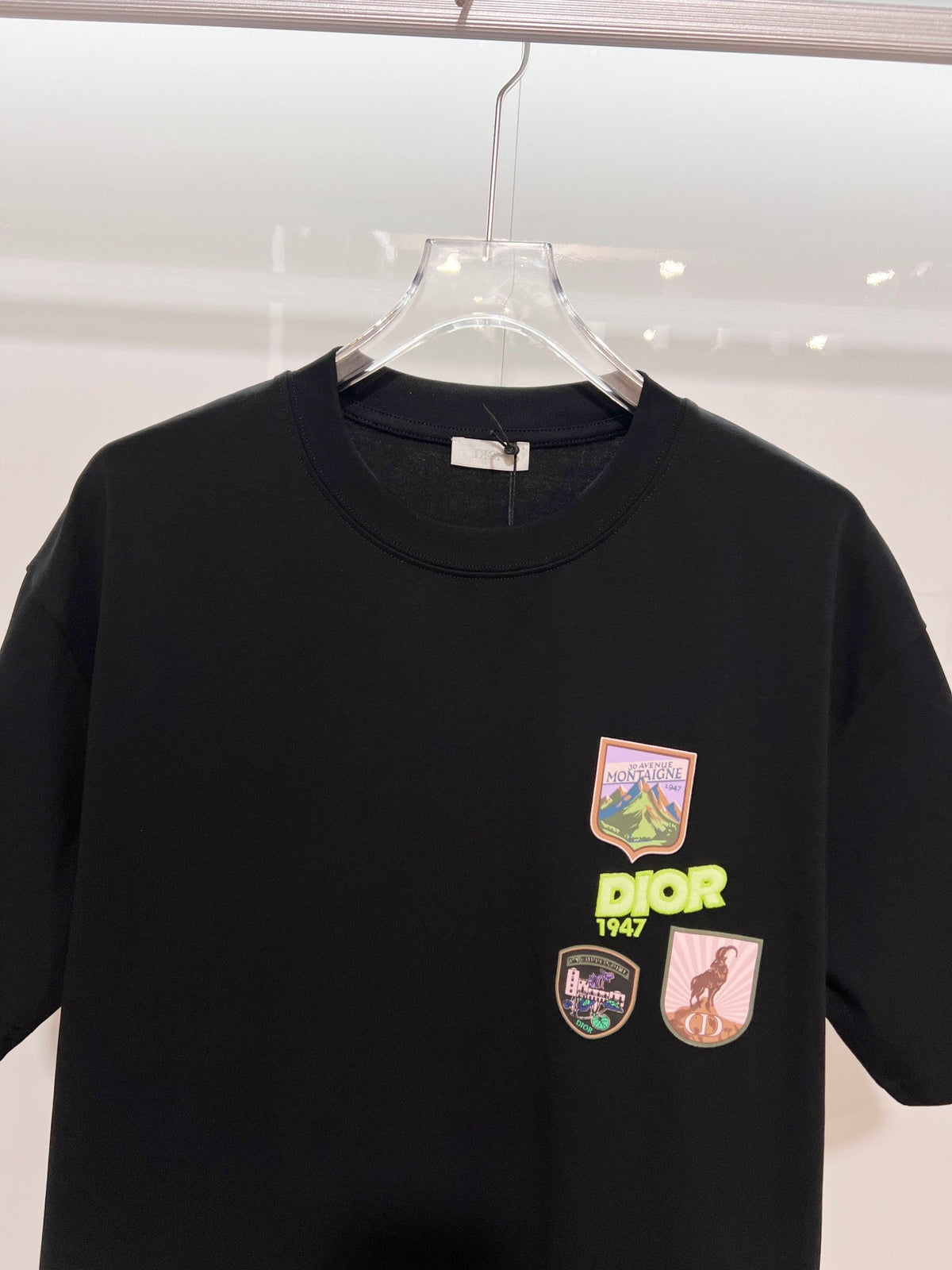 Digital badge letter t-shirt