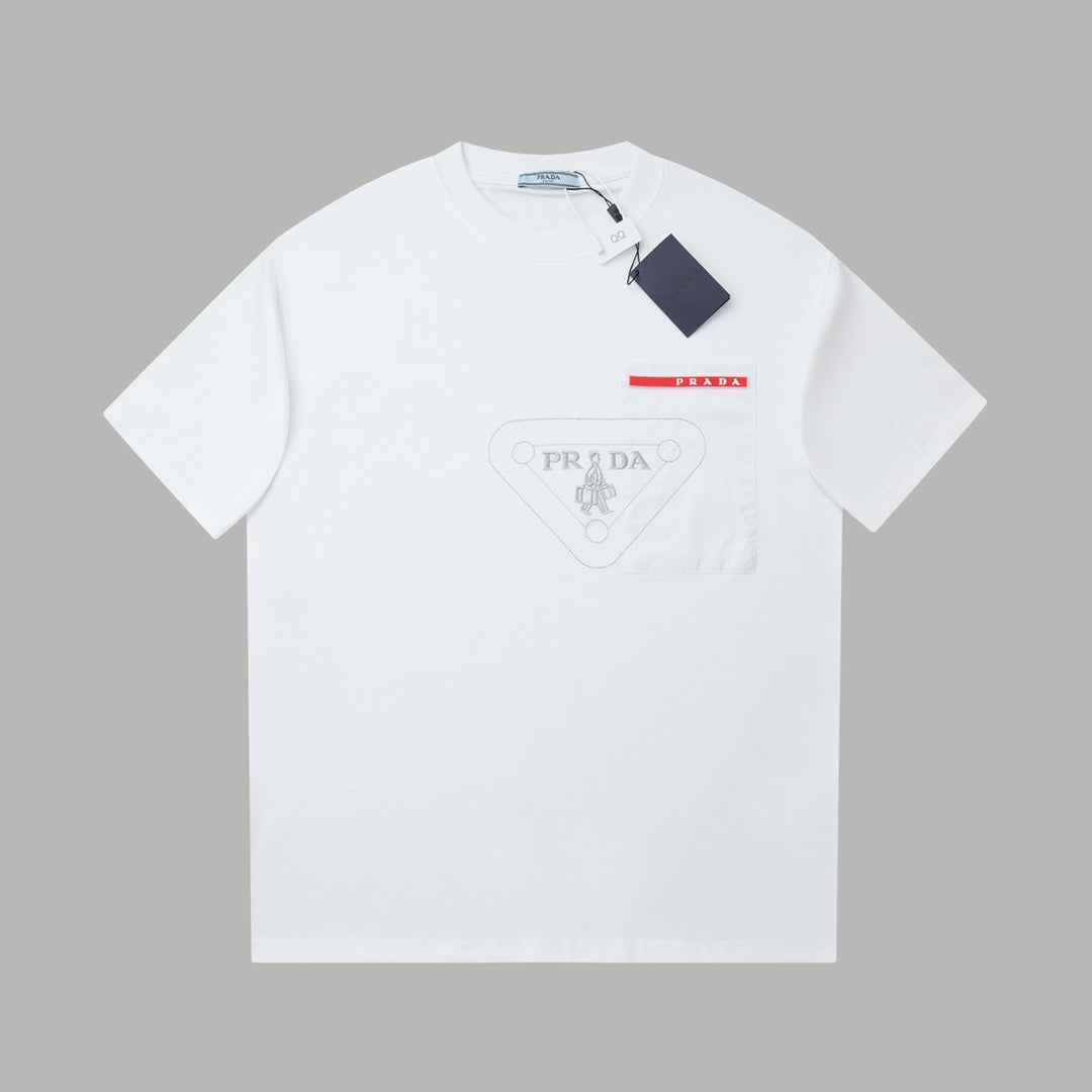 Classic little boy embroidered T-shirt