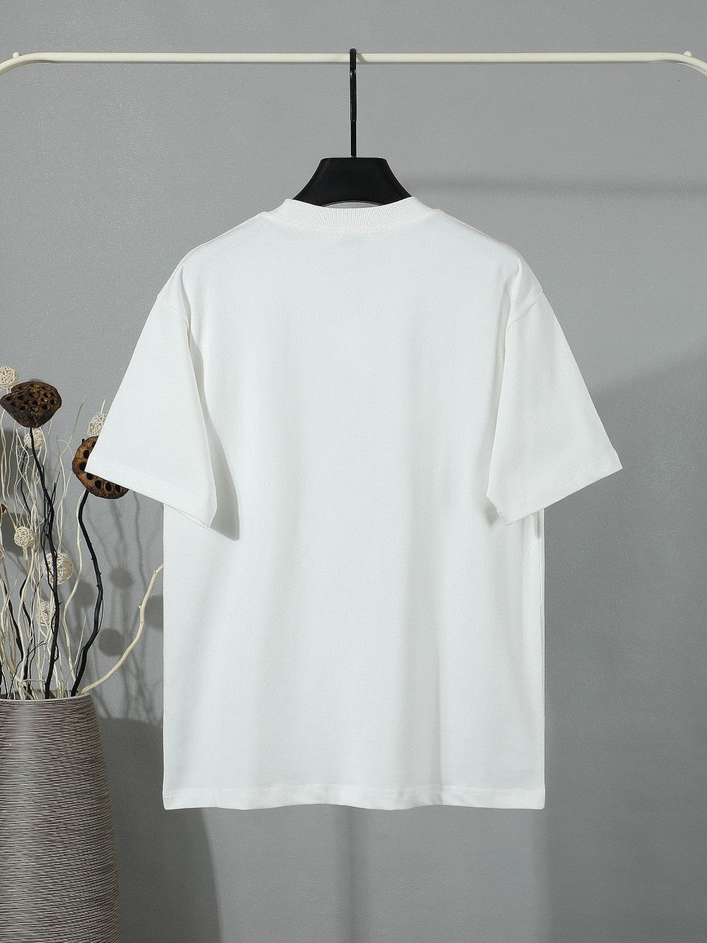 Super cute cartoon animal pattern short sleeved shirt