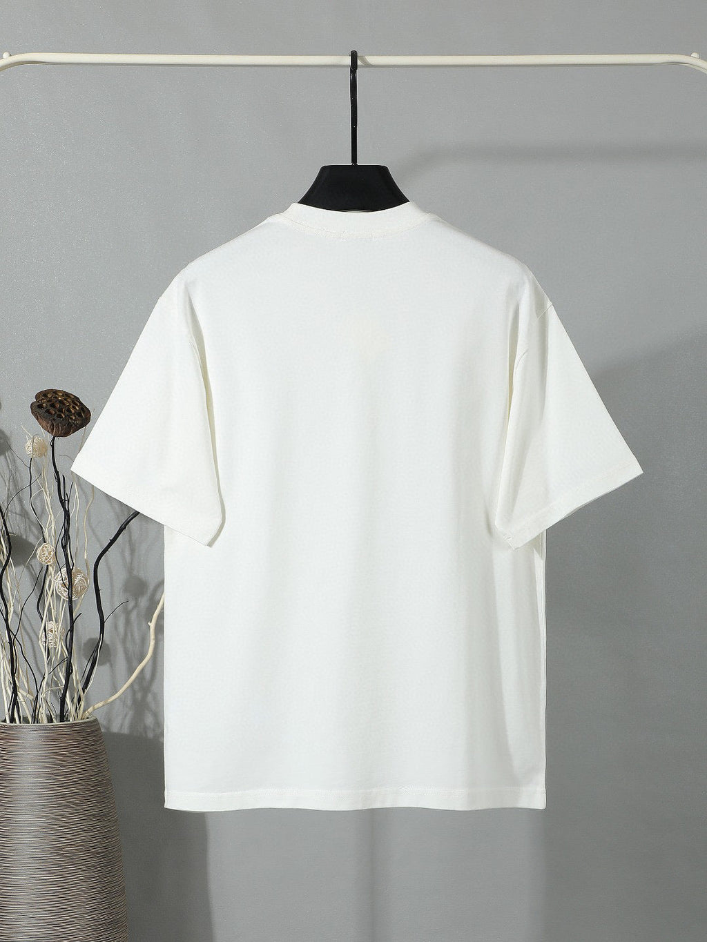 Cotton double yarn popular seasonal series short sleeves