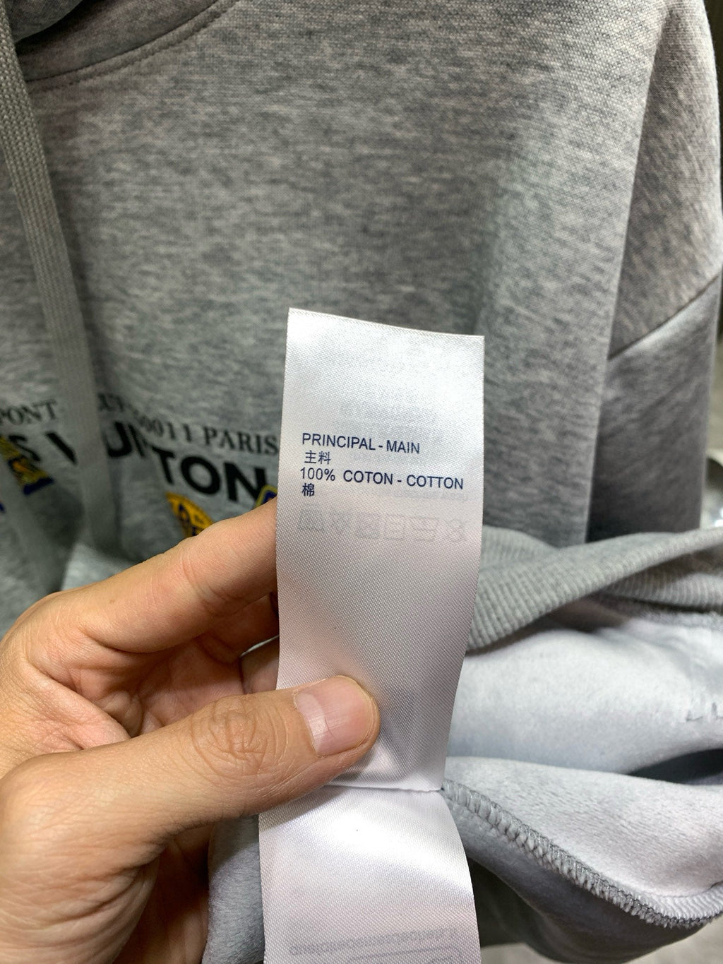 New printed hooded sweatshirt