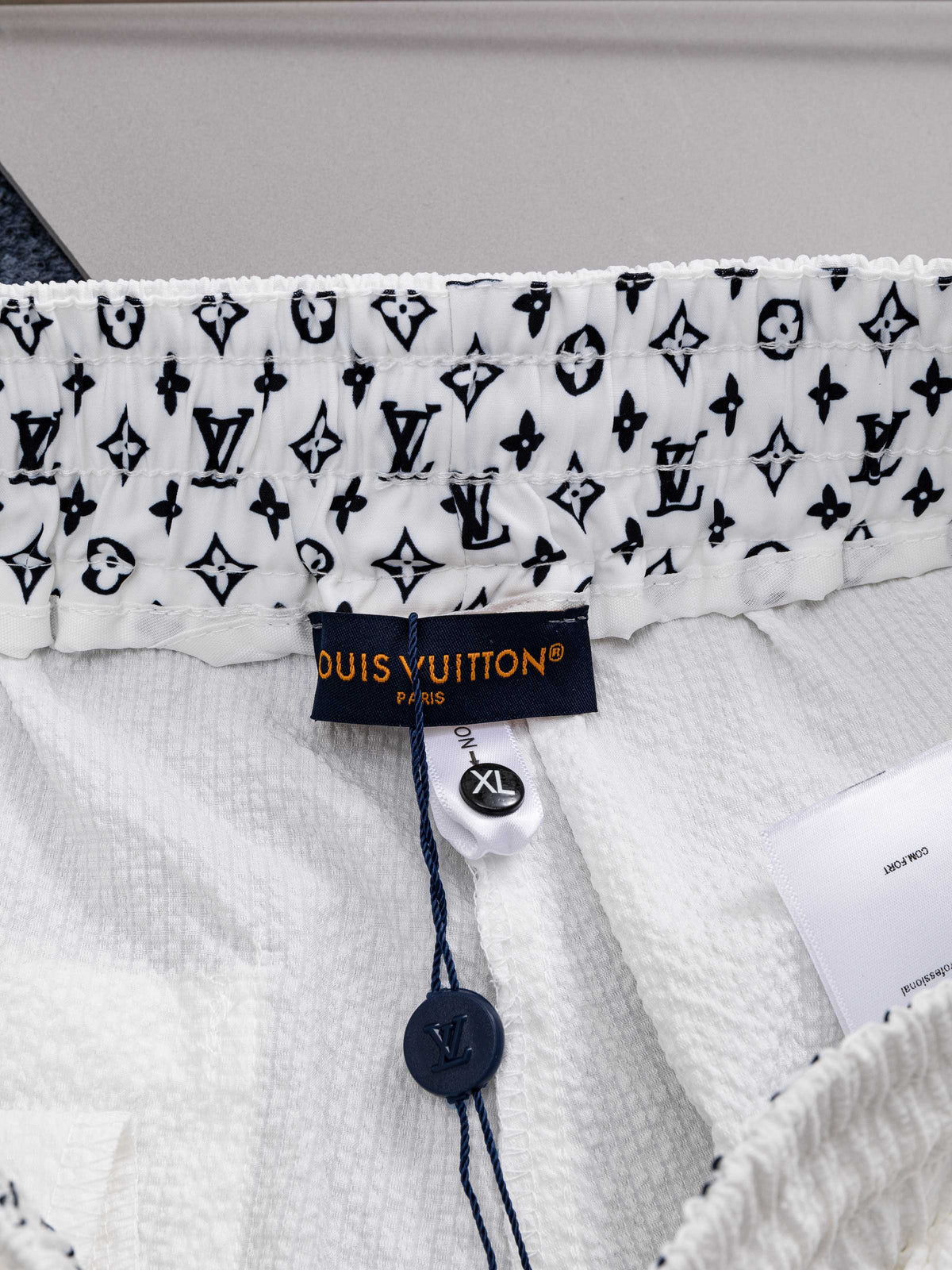Waffle milk silk quick drying beach shorts