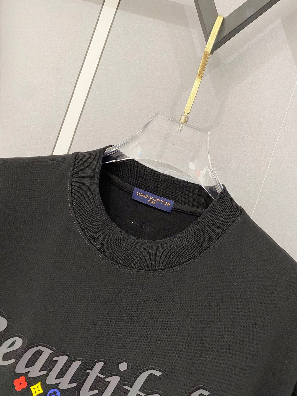 Classic letter printed pure cotton T-shirt
