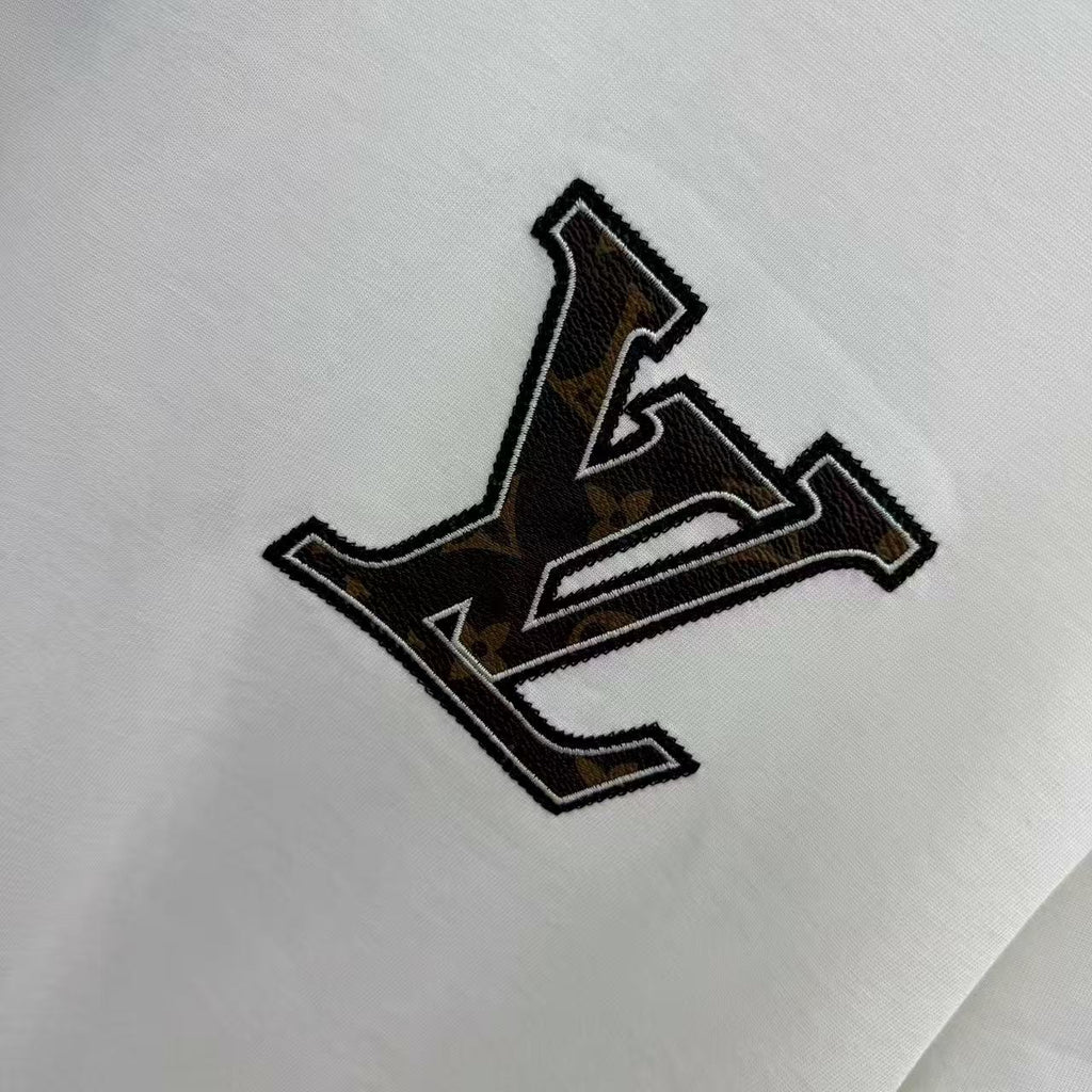 New jacquard short sleeved T-shirt
