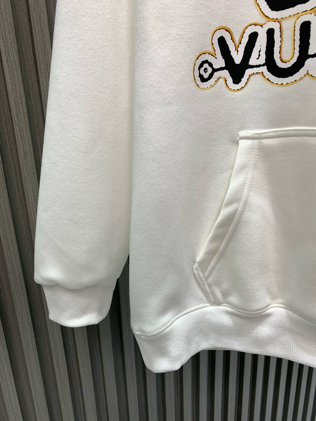 Double stranded cotton hoodie