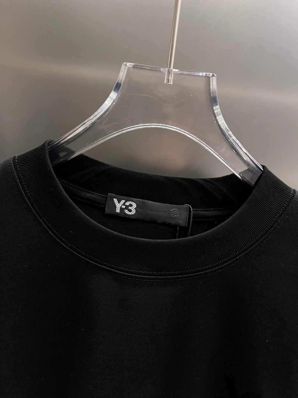 Signature letter 3D craft short sleeved T-shirt