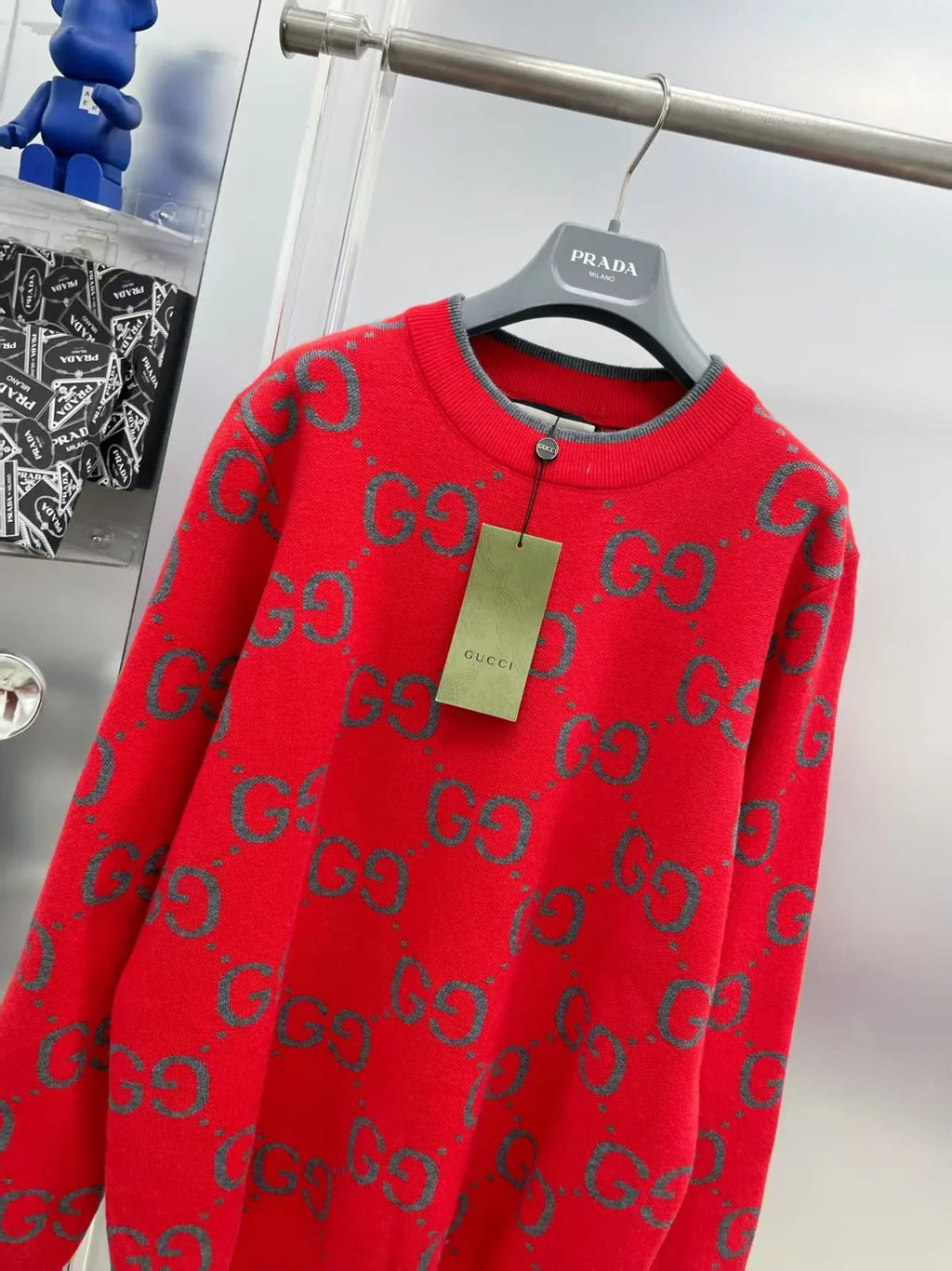 New letter long sleeved sweater 3