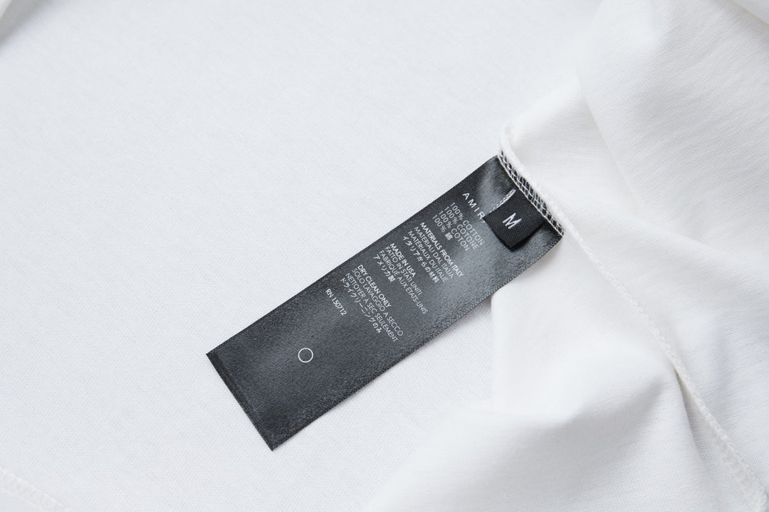 Early Spring New Embroidered Letter T-shirt
