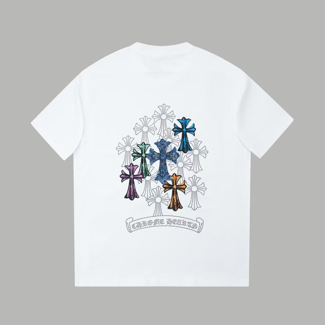New rhinestone short sleeves