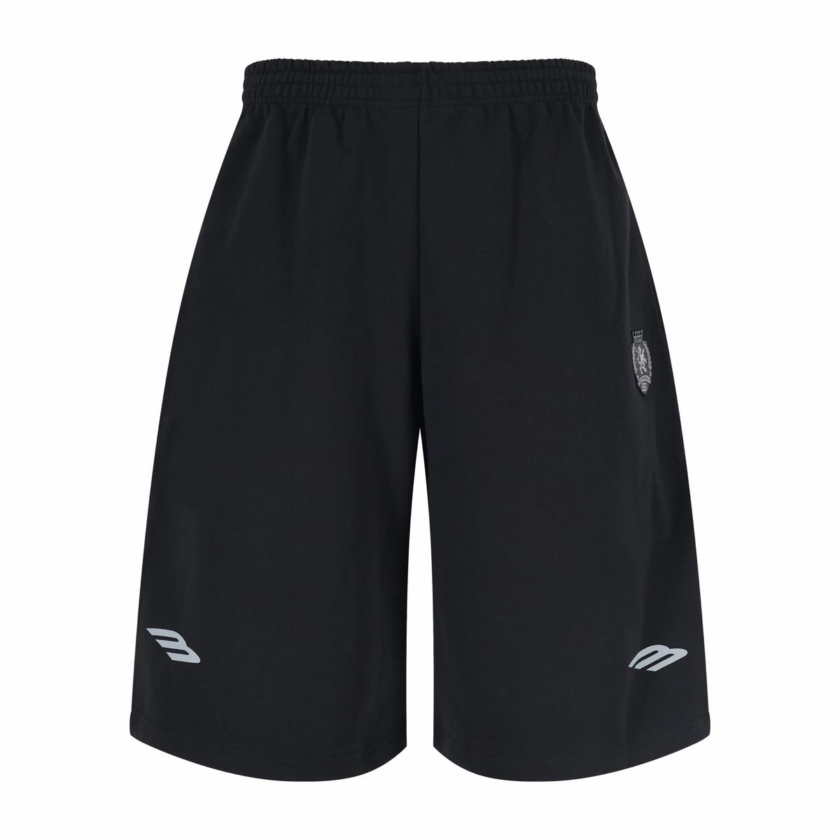 Embroidered cropped shorts