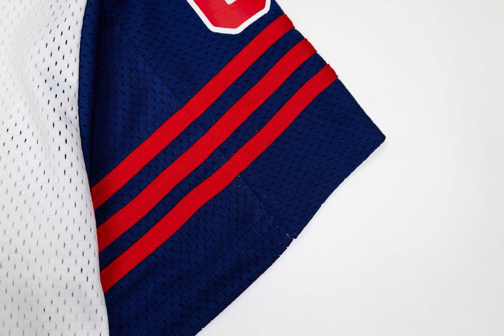 Tri color mesh jersey
