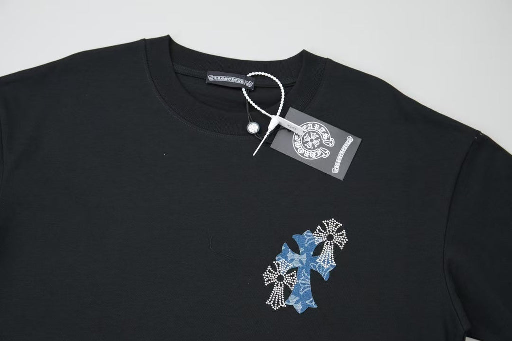 New rhinestone short sleeves