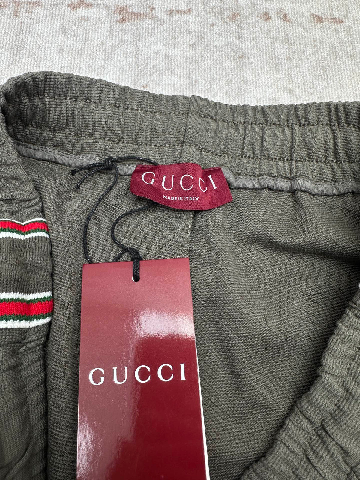 Cotton jacquard embroidered casual shorts