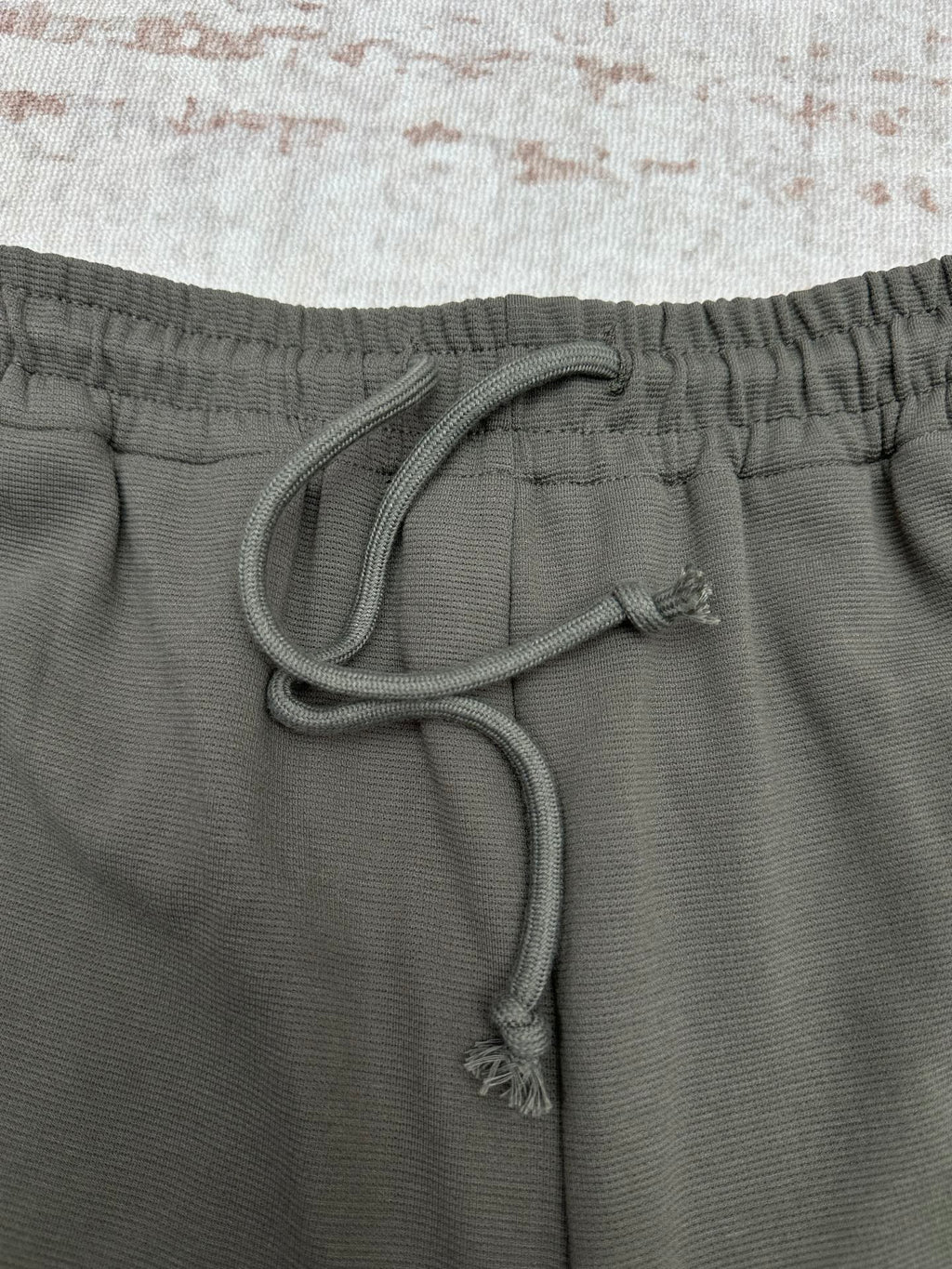 Cotton jacquard embroidered casual shorts