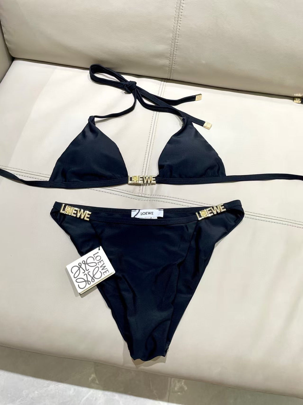 New split swimsuit