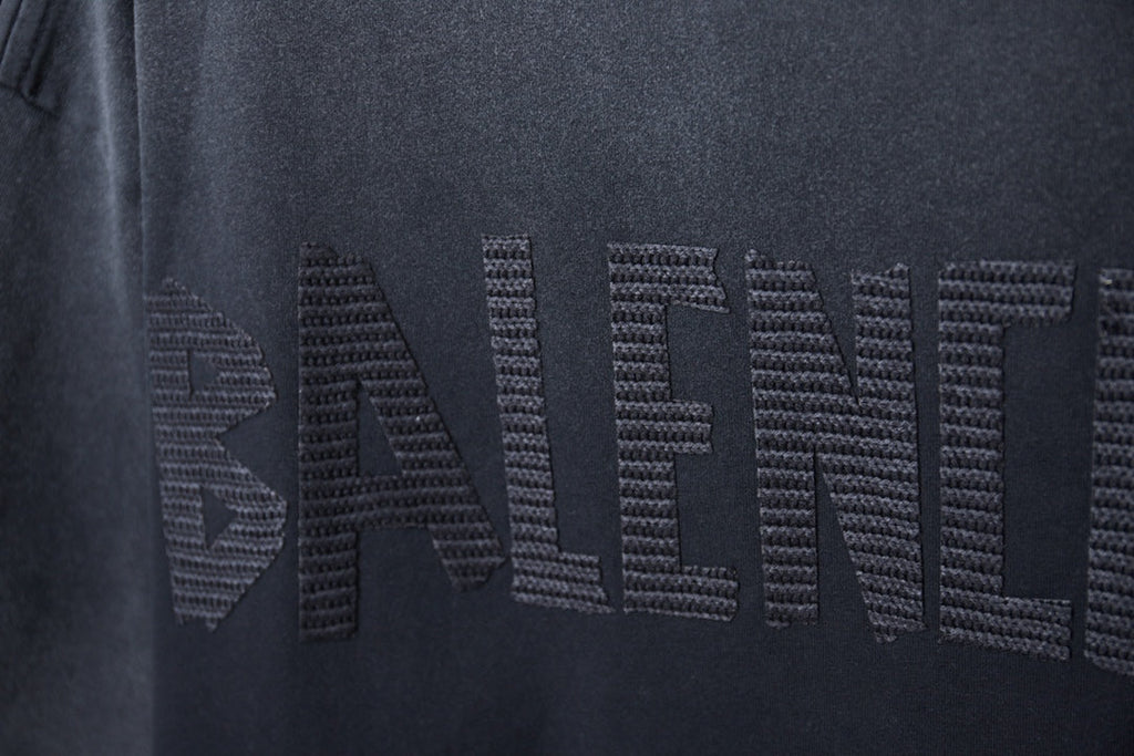 Letter towel short sleeved