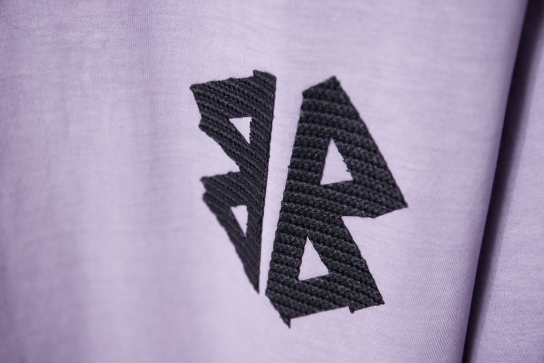 Letter towel short sleeved