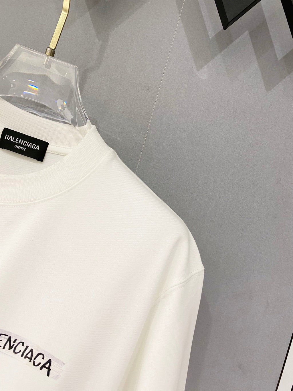 Classic letter printed pure cotton T-shirt -2