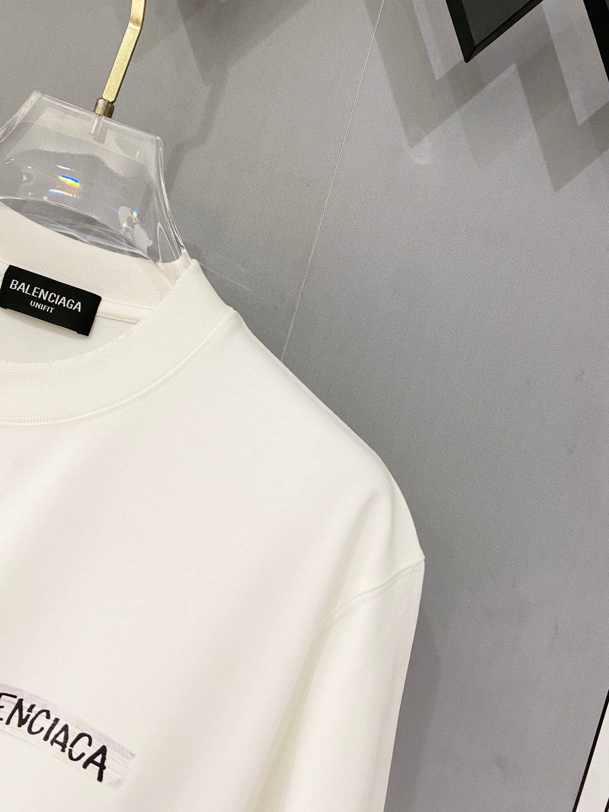 Classic letter printed pure cotton T-shirt -2