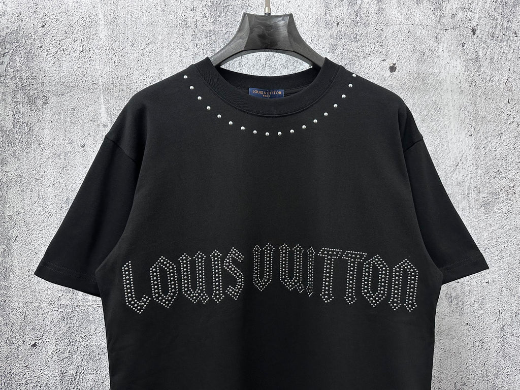 Willow nail rhinestone short sleeved unisex